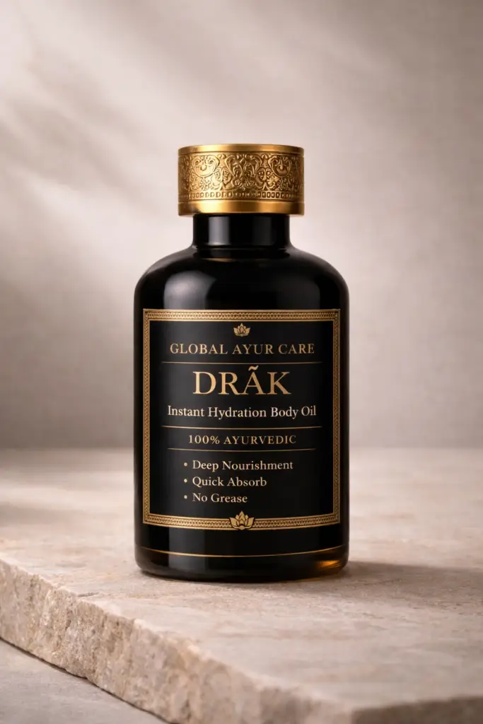 luxurious ayurvedic body oil bottle (1)
